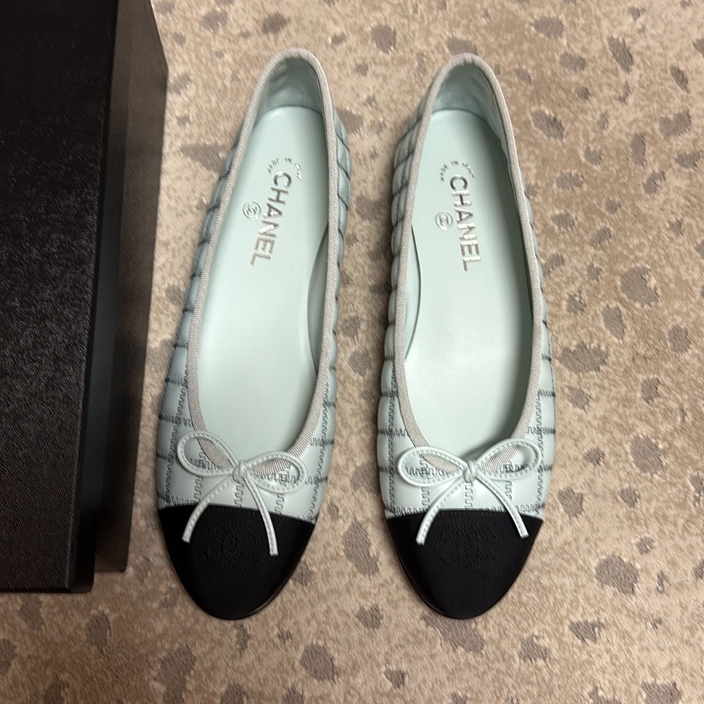 Chanel Ballet Flats NWT 41.5